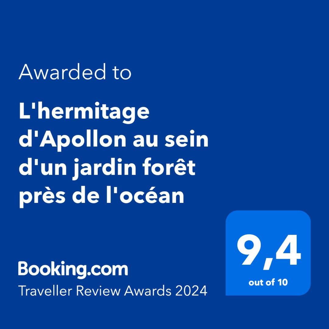 L'hermitage D'apollon Au Sein D'un Jardin Forêt Près De L'océan Parque de Campismo